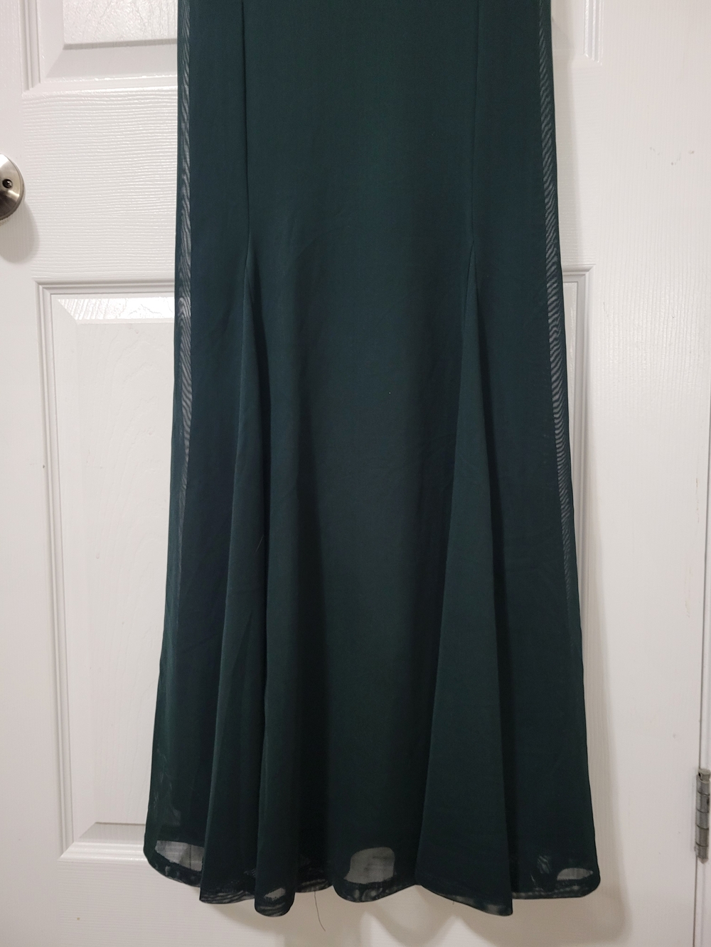 Dynamite Dark Green Spaghetti Strap Maxi Dress - Picture 3 of 5